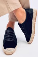 Trampki espadryle FELIX BLACK - Inello