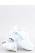 Buty sportowe skarpetkowe HIRAL WHITE - Inello