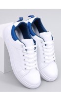 Trampki damskie KEELER WHITE/ROYALBLUE - Inello