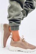 Buty sportowe skarpetkowe JAUSSA KHAKI - Inello