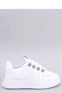 Sneakersy z grubymi sznurówkami SADRI WHITE - Inello