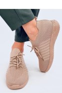 Buty sportowe skarpetkowe SHARPE KHAKI - Inello