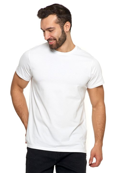 Tshirt Męski Model OTS1500-003 White - Moraj